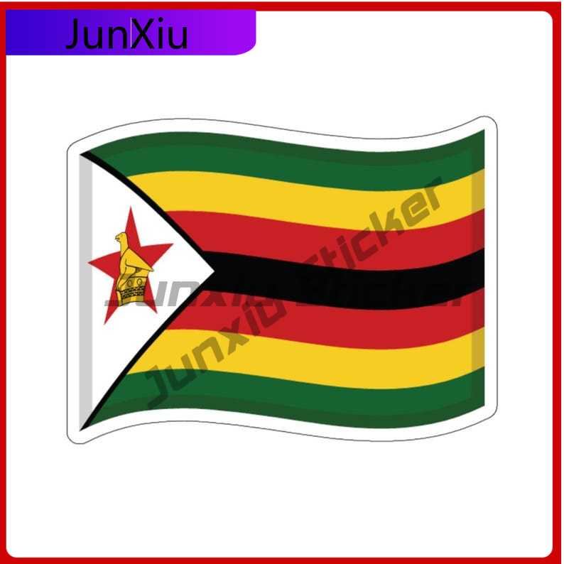 Phone Cases Zimbabwe - زيمبابوي الانجراف العلم ملصقات للماء زينة