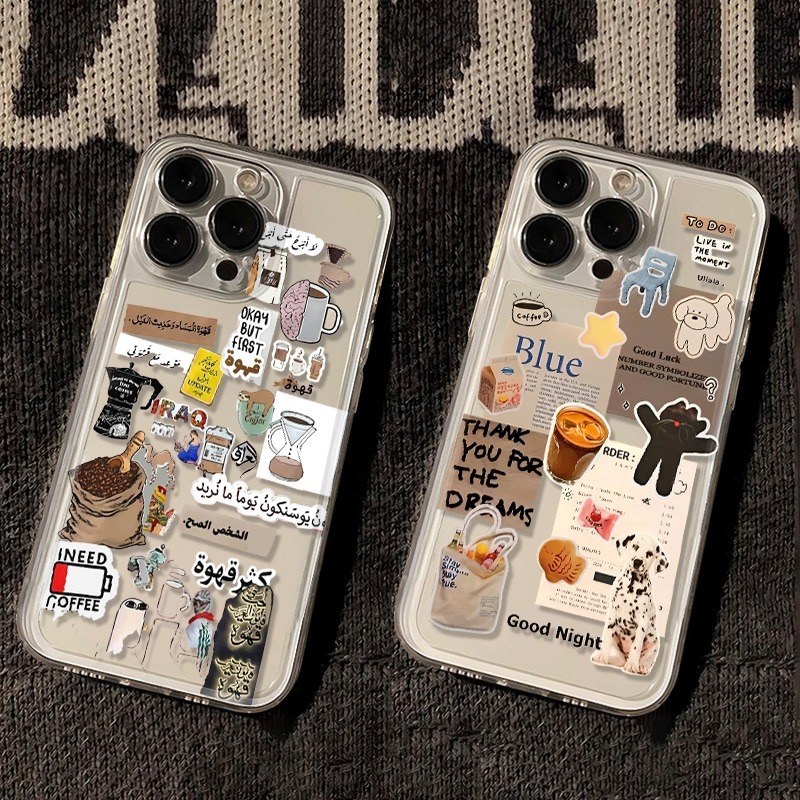 Phone Cases Unique - غطاء هاتف بنمط 'أنا أحب القهوة'