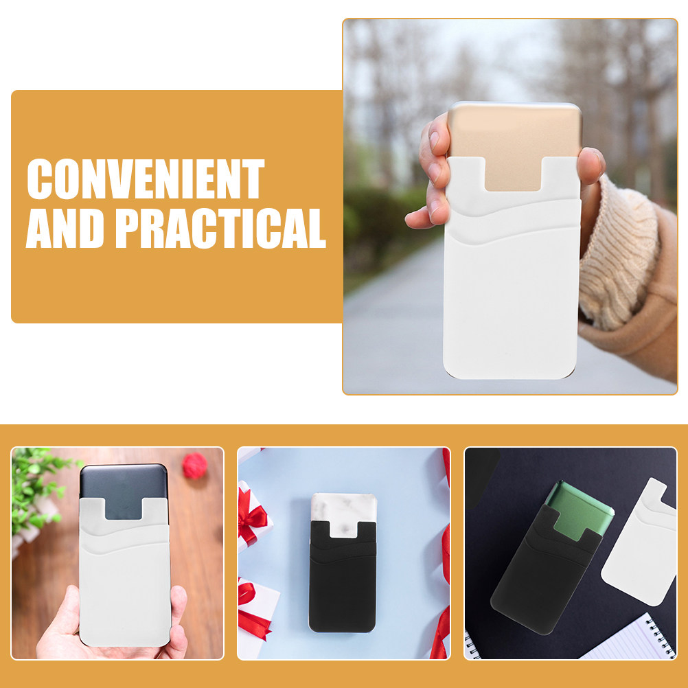 Card Holder Slim Case - 3 قطع من حاملات بطاقات الهاتف