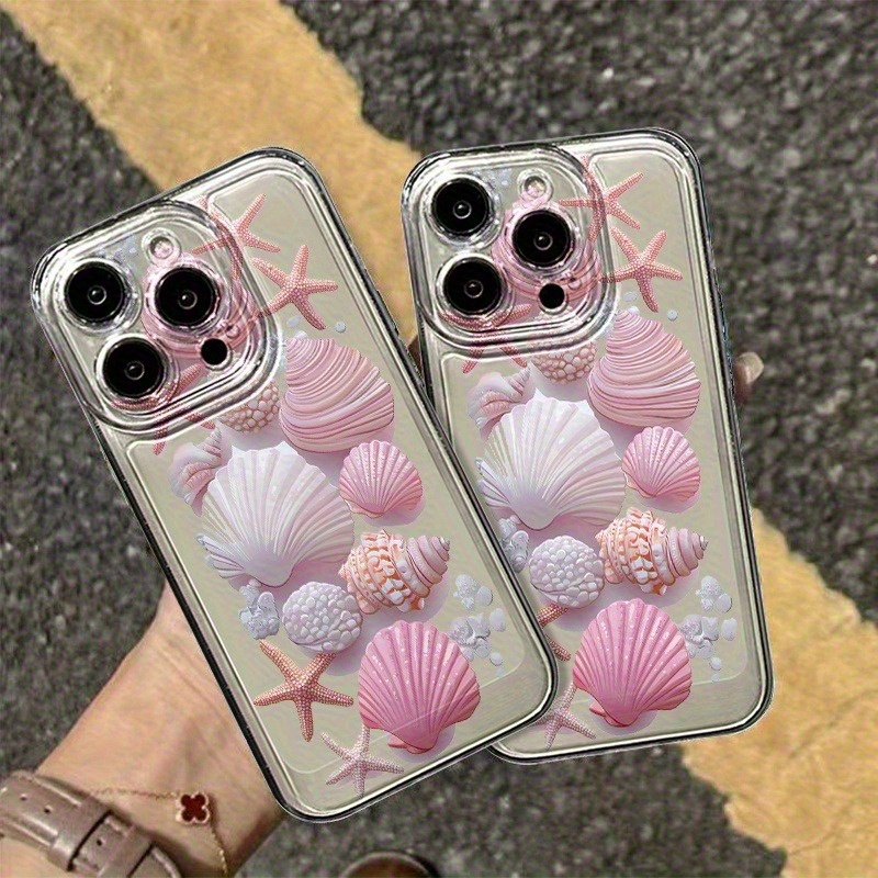 Phone Cases Unique - غطاء هاتف عصري بتصميم صدفة البحر