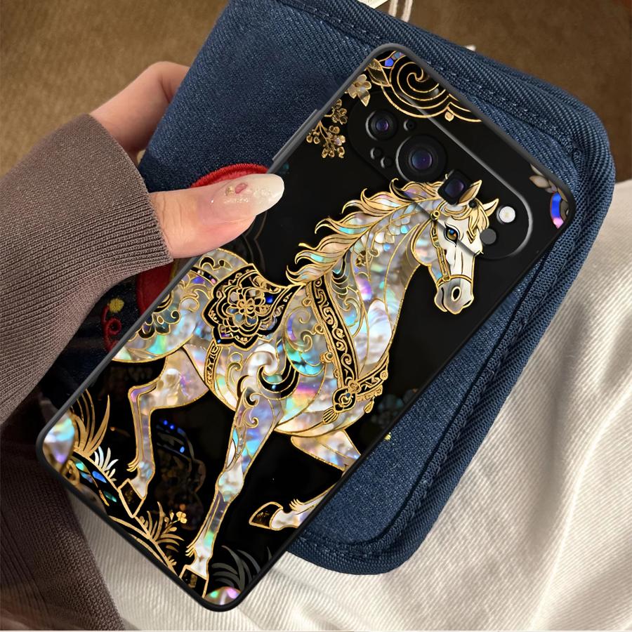 Phone Cases Google Pixel 10 - غطاء هاتف Lucky Horse Funda لهواتف