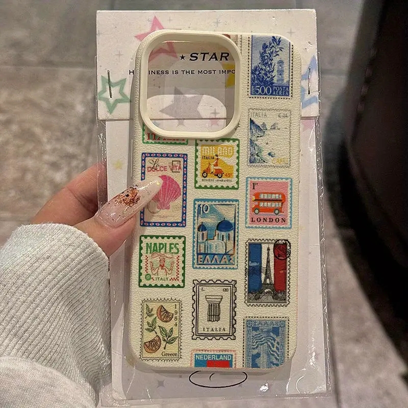 Phone Cases Unique - نابضة بالحياة ريترو ختم Lichee تصميم