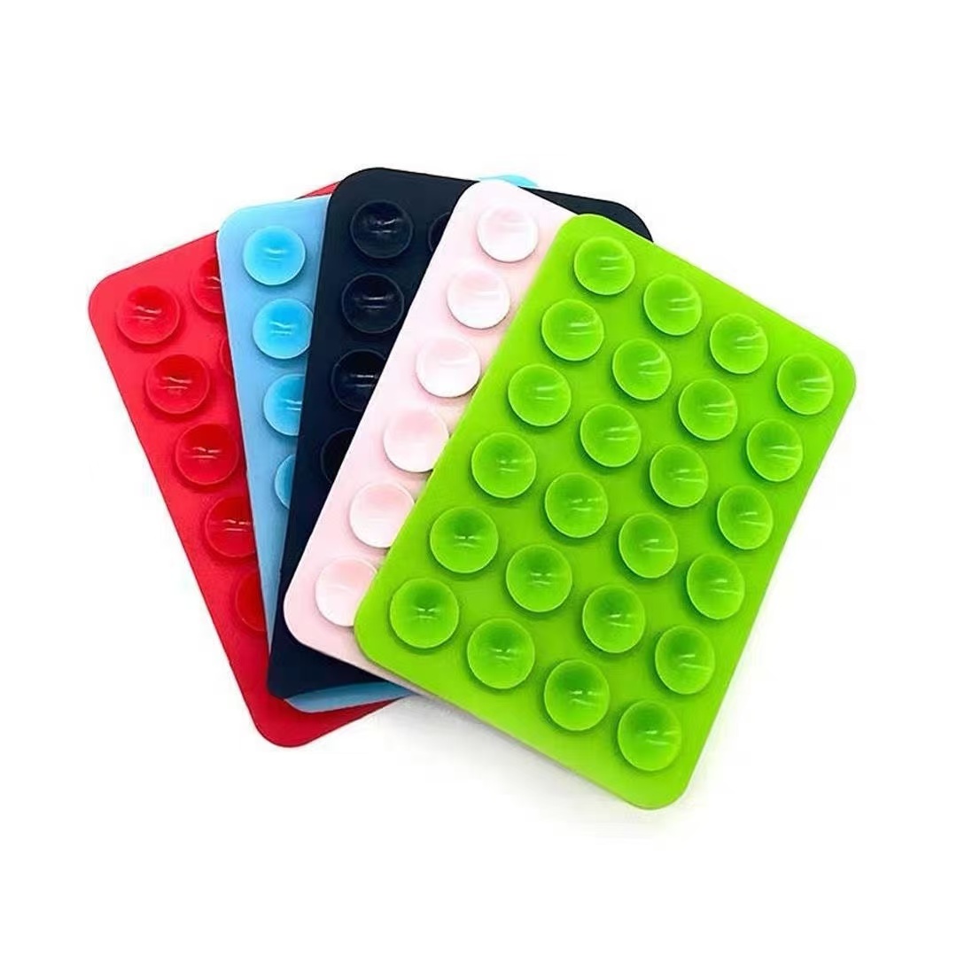 Phone Cases Silicone - حامل هاتف سيليكون بكوب شفط مربع