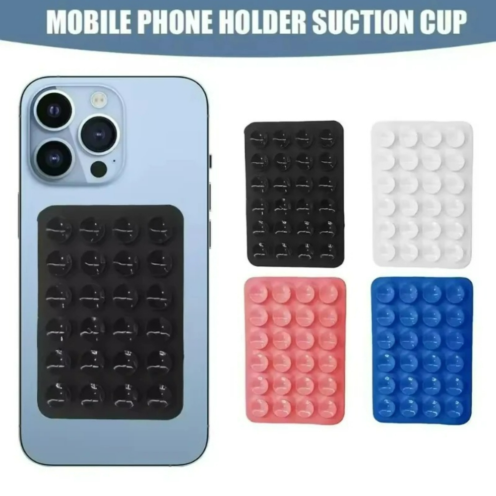 Phone Cases Silicone - حامل هاتف سيليكون مع كأس شفط،