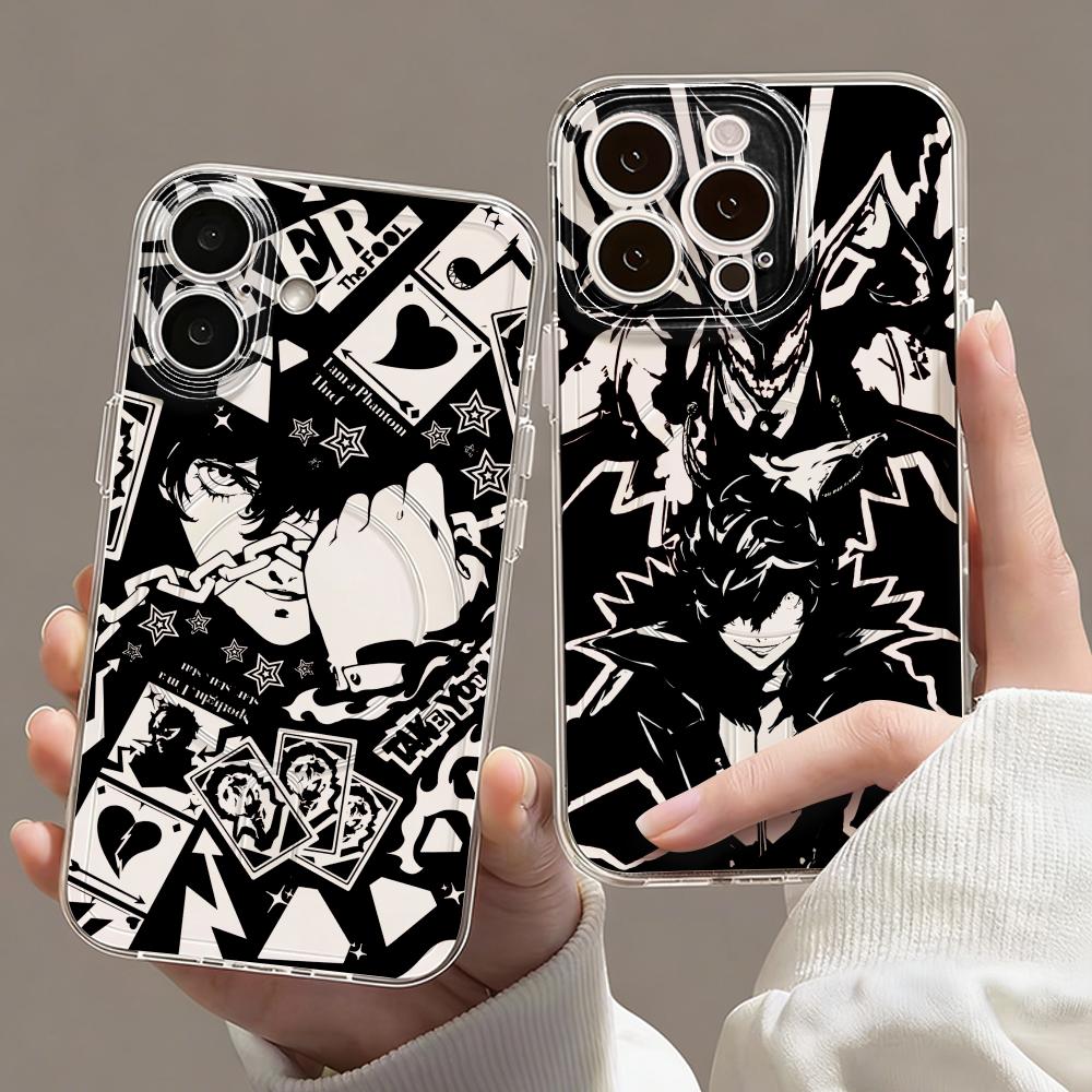 Phone Cases For Iphone 17 - غطاء هاتف مغناطيسي شفاف بتصميم لعبة