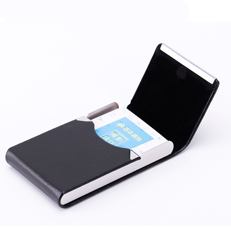 1 قطعة حامل بطاقة الأعمال رجل  - مراجعة Card Holder Slim Case وسعره