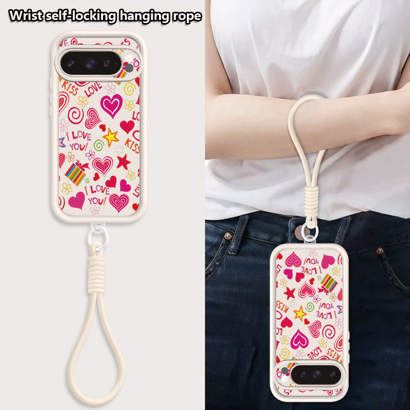 غطاء هاتف بنمط قلوب الحب لجهاز - مراجعة Phone Cases Google Pixel 10 وسعره