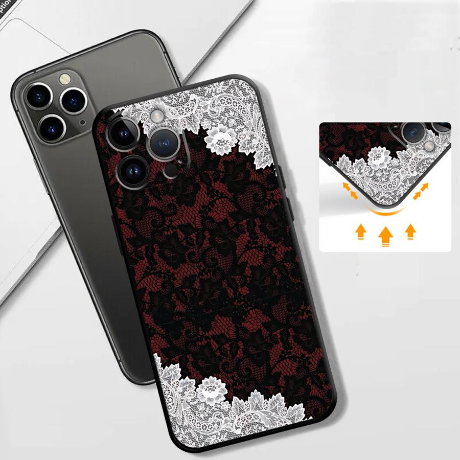 غطاء هاتف مثير من الدانتيل الأ - مراجعة Phone Cases Xs Iphone وسعره
