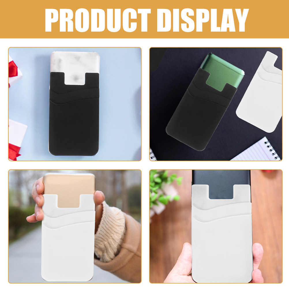 3 قطع من حاملات بطاقات الهاتف  - مراجعة Card Holder Slim Case وسعره