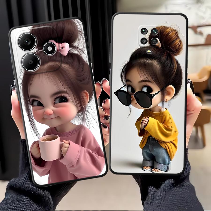 غطاء هاتف بنمط فتاة كرتونية له - مراجعة Phone Cases Iphone 11 وسعره