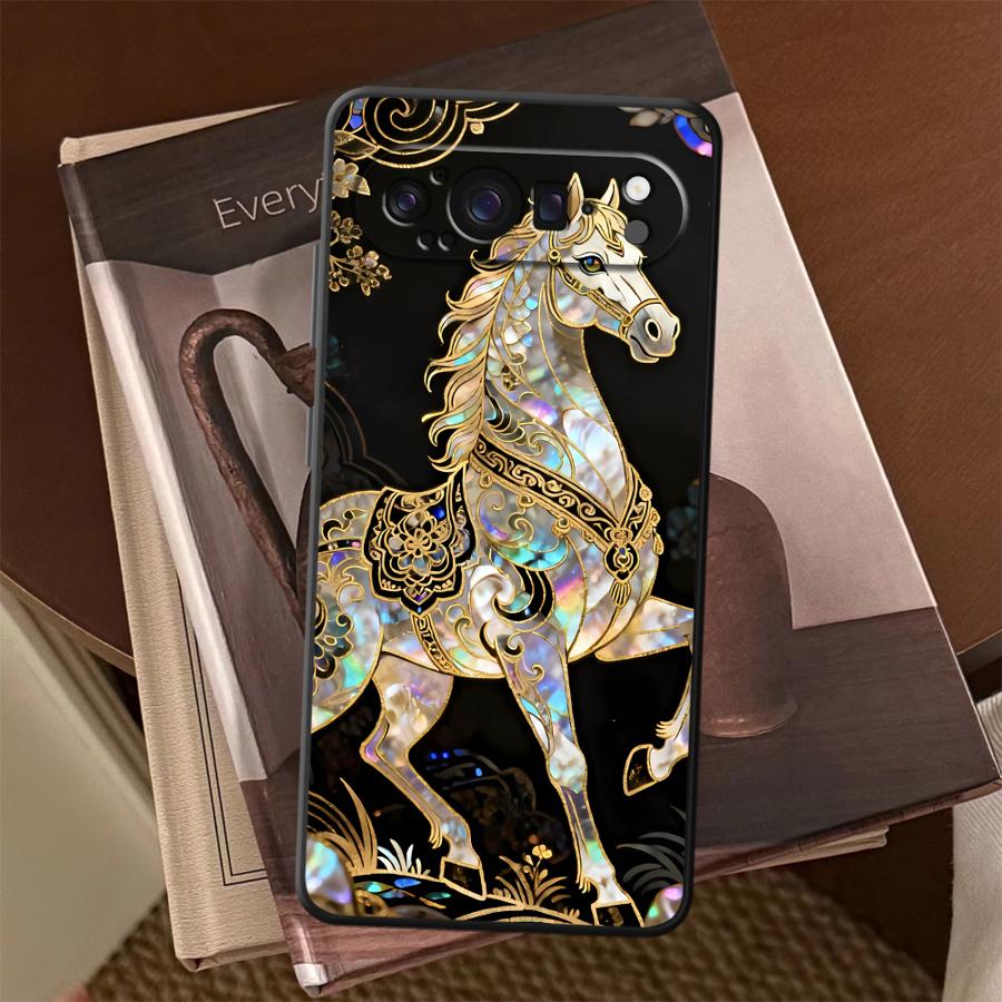 غطاء هاتف Lucky Horse Funda له - مراجعة Phone Cases Google Pixel 10 وسعره