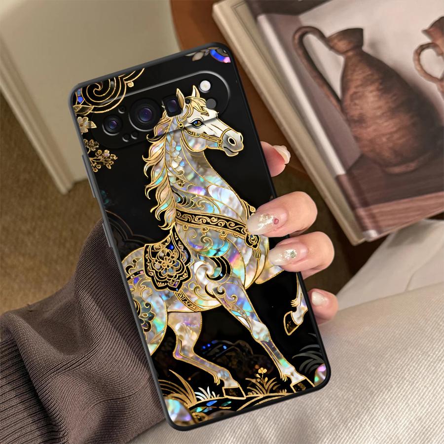 غطاء هاتف Lucky Horse Funda له - مراجعة Phone Cases Google Pixel 10 وسعره