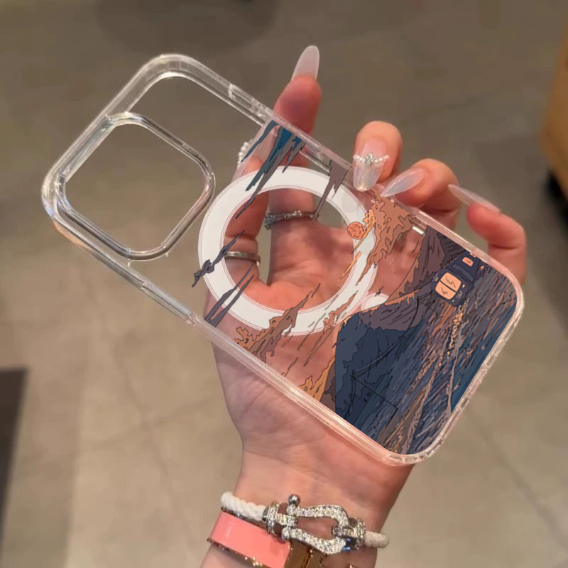 جراب هاتف عصري بنمط غروب الشمس - مراجعة Phone Cases Unique وسعره