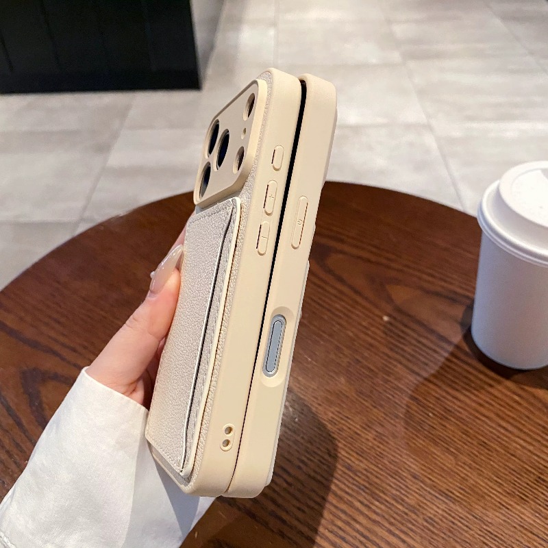محفظة من جلد البولي يوريثان حا - مراجعة Card Holder Slim Case وسعره