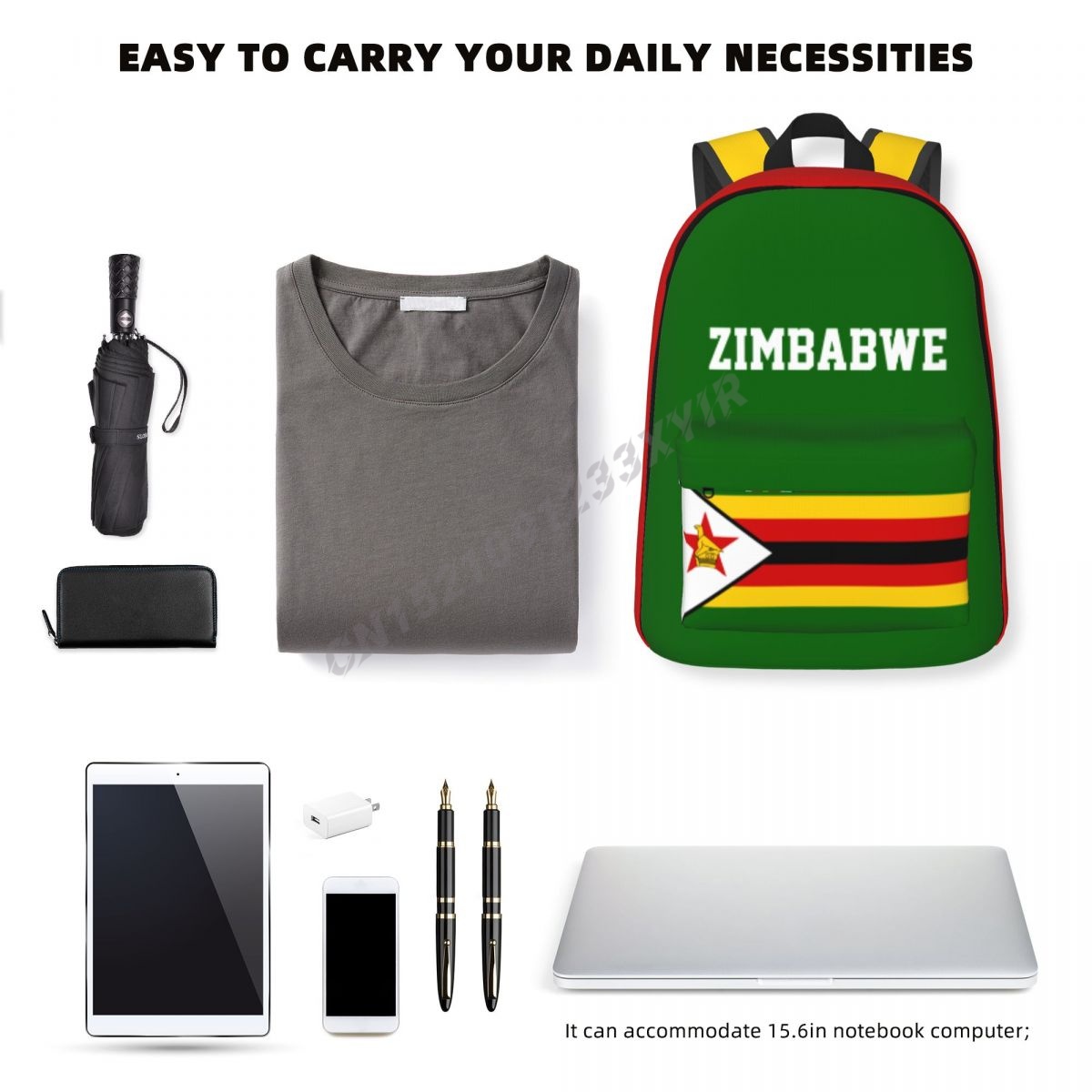 حقيبة ظهر للجنسين علم زيمبابوي - مراجعة Phone Cases Zimbabwe وسعره